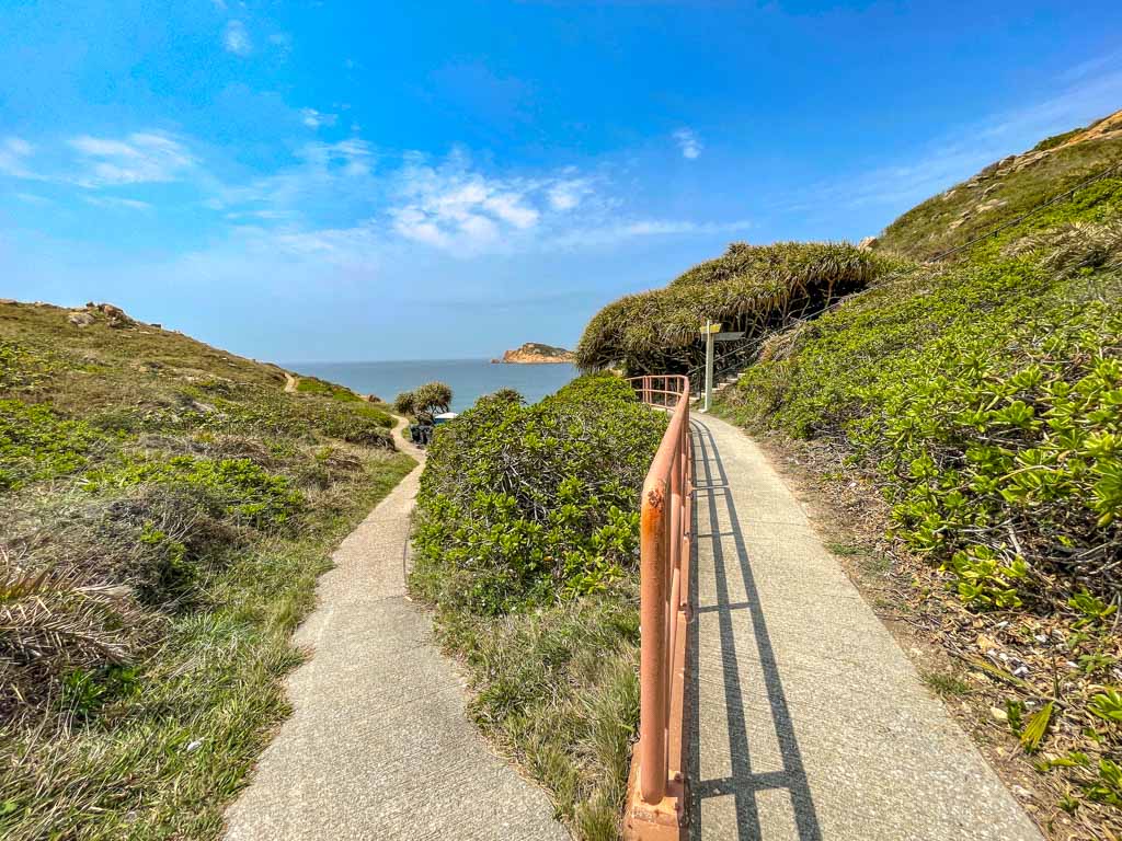 route 2 and route 2 junction po toi country trail po toi island hong kong - laugh travel eat