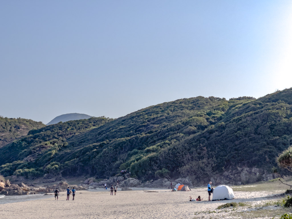 tai wan to ham tin wan shortest route sai kung hong kong 一尖三咀過四灣 - laugh travel eat