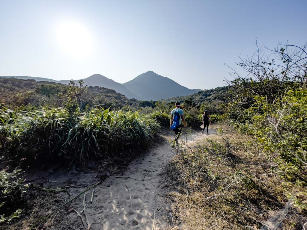 tai wan to ham tin wan via maclehose trail stage 2 sai kung hong kong 一尖三咀過四灣 - laugh travel eat