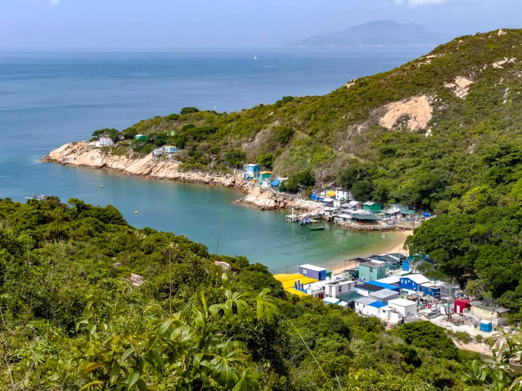 view of tai wan route 2 to mo's mansion po toi island hong kong - laugh travel eat
