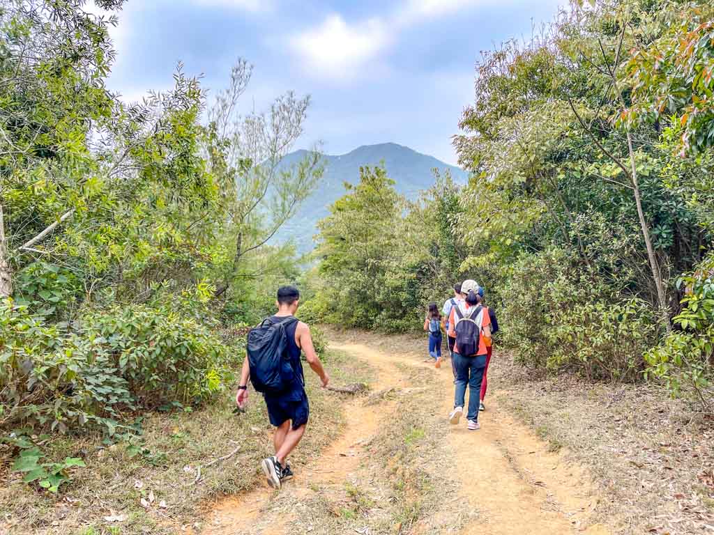 wa mei shan downhill to start of Kai Kung Shan maclehose trail stage 3 sai kung hong kong - laugh travel eat-6
