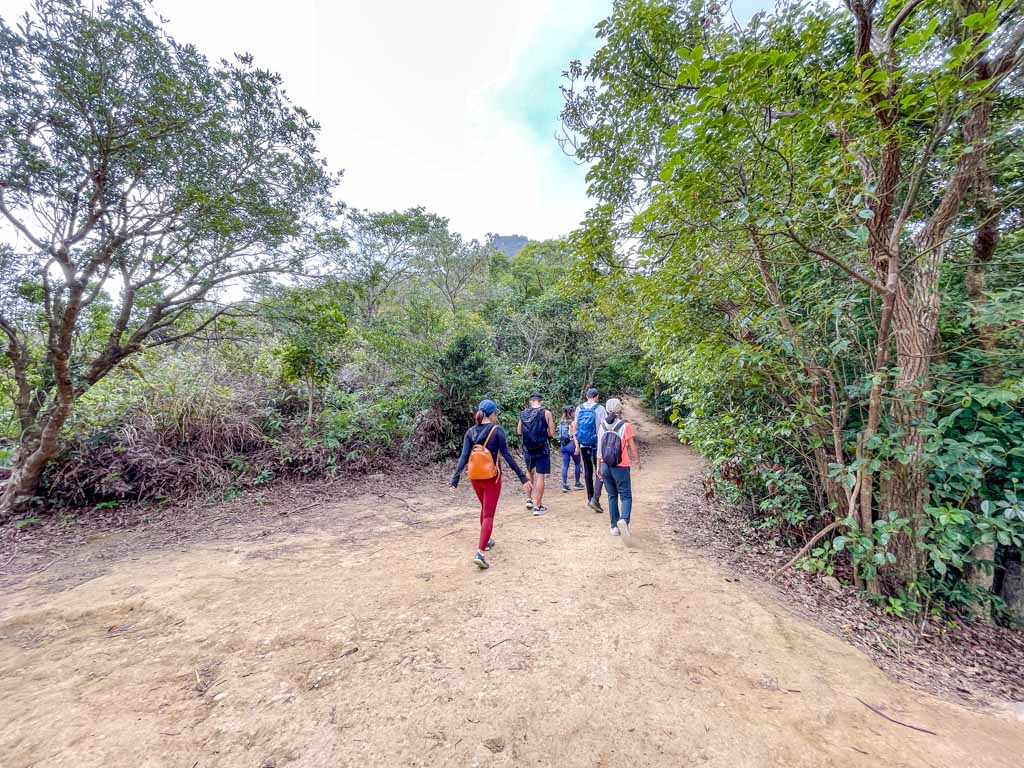 wa mei shan downhill to start of Kai Kung Shan maclehose trail stage 3 sai kung hong kong - laugh travel eat-6