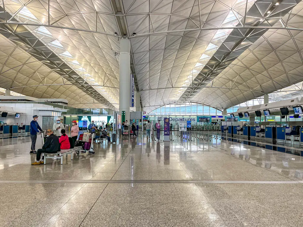 extra gate at the airport hong kong - laugh travel eat