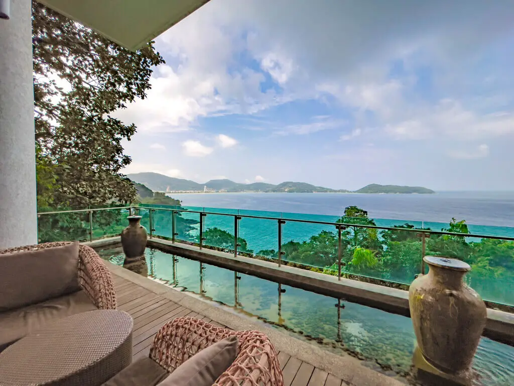 lobby bar wyndham grand phuket kalim bay phuket thailand - laugh travel eat