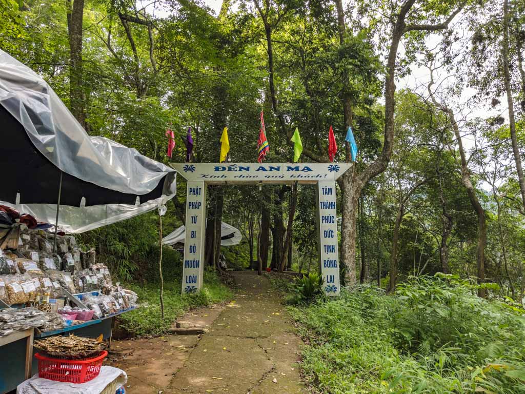 An Ma Temple ba be lake view homestay ba be lake ba be national park Vietnam - laugh travel eat-2