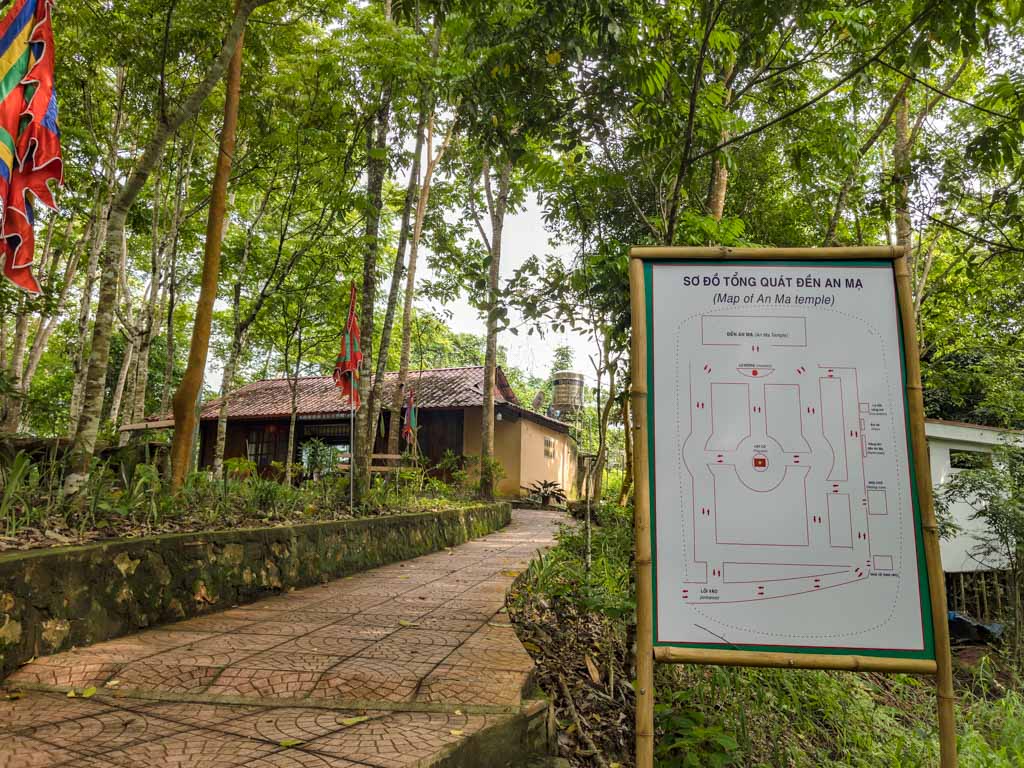 An Ma Temple ba be lake view homestay ba be lake ba be national park Vietnam - laugh travel eat-3