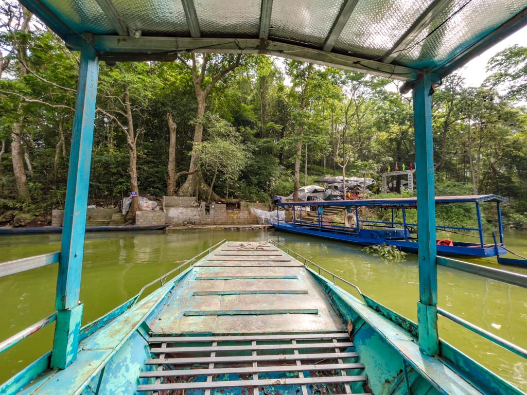 An Ma Temple ba be lake view homestay ba be lake ba be national park Vietnam - laugh travel eat