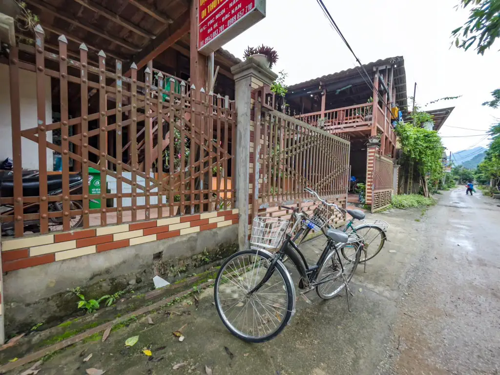 cycling ba be lake ba be national park Vietnam - laugh travel eat