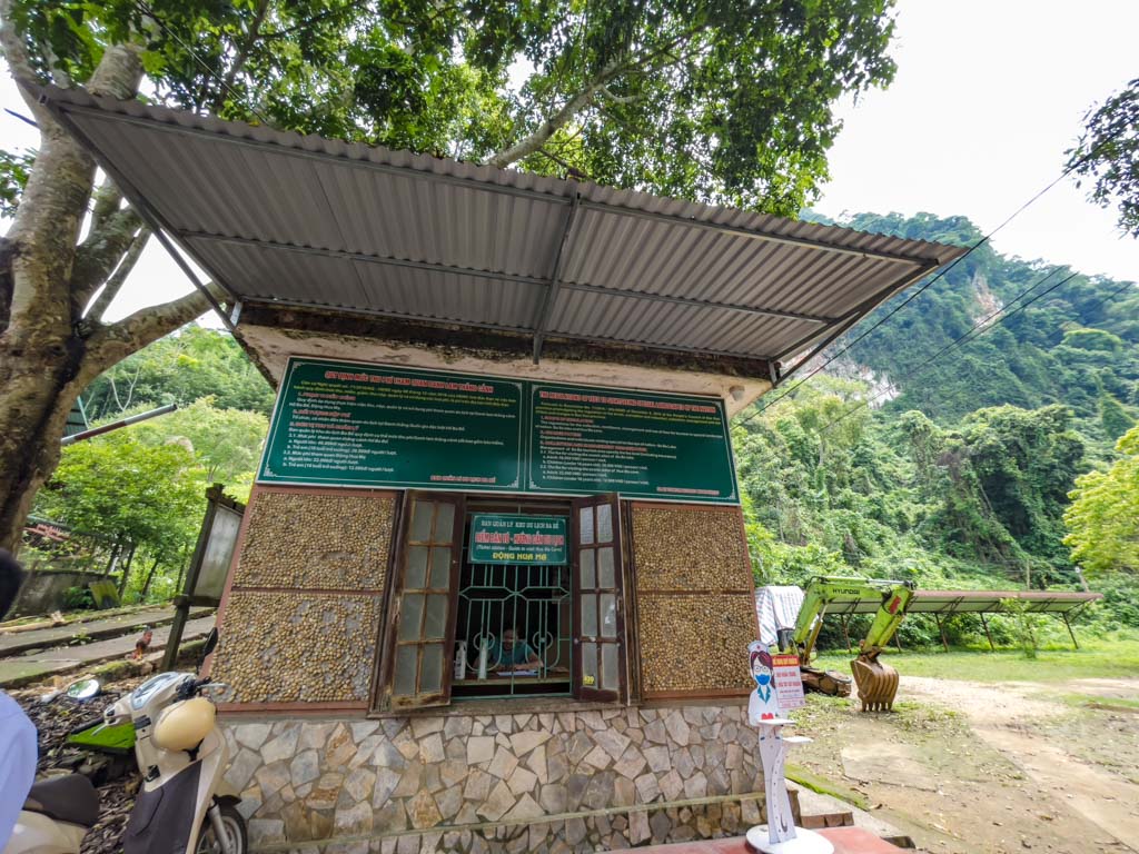 ticket and entrance Hua Ma cave ba be lake ba be national park Vietnam - laugh travel eat