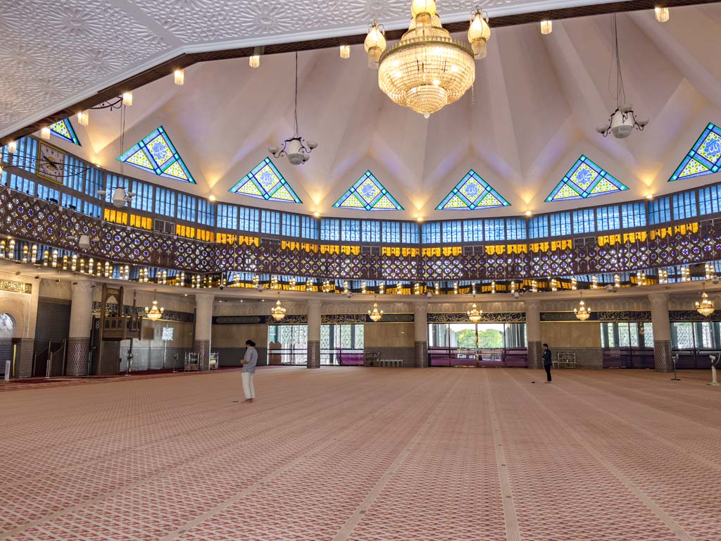 architecture of national mosque kuala lumpur Malaysia - laugh travel eat