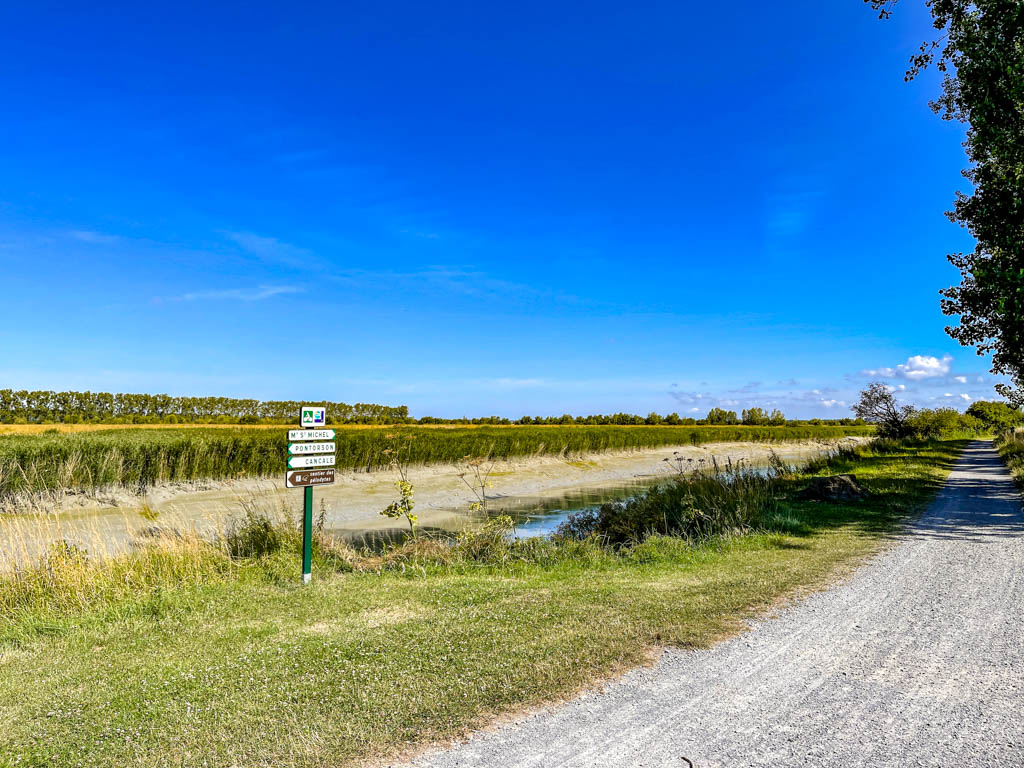 cycling to mont saint michel from pontorson mont-saint-michel Normandy France - laugh travel eat-3