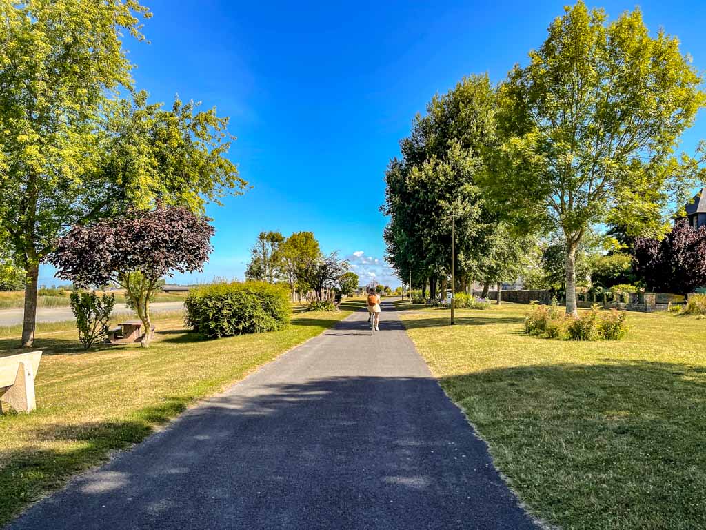 cycling to mont saint michel from pontorson mont-saint-michel Normandy France - laugh travel eat-3