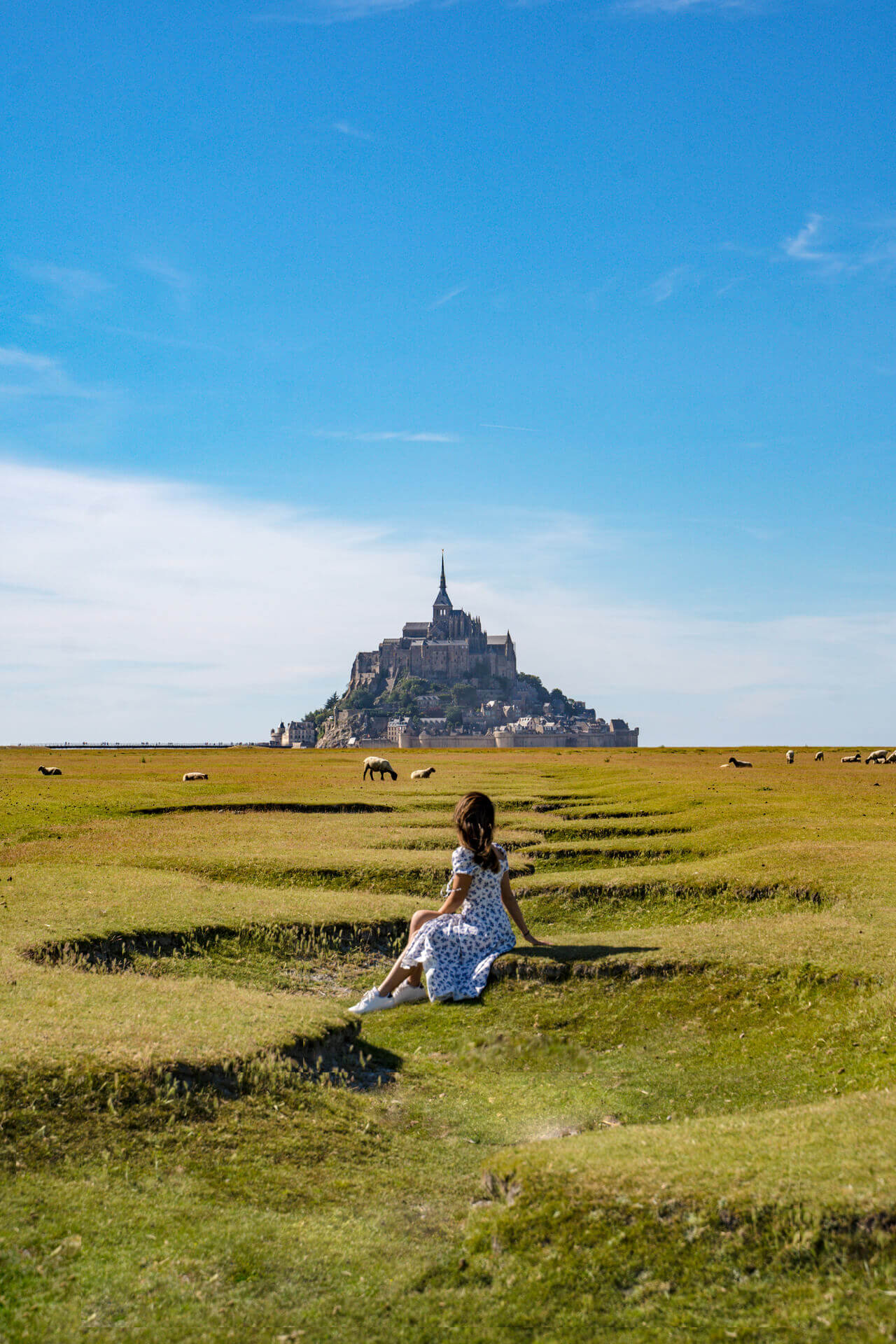 farmland mont saint michel photospot normandy france - laugh travel eat