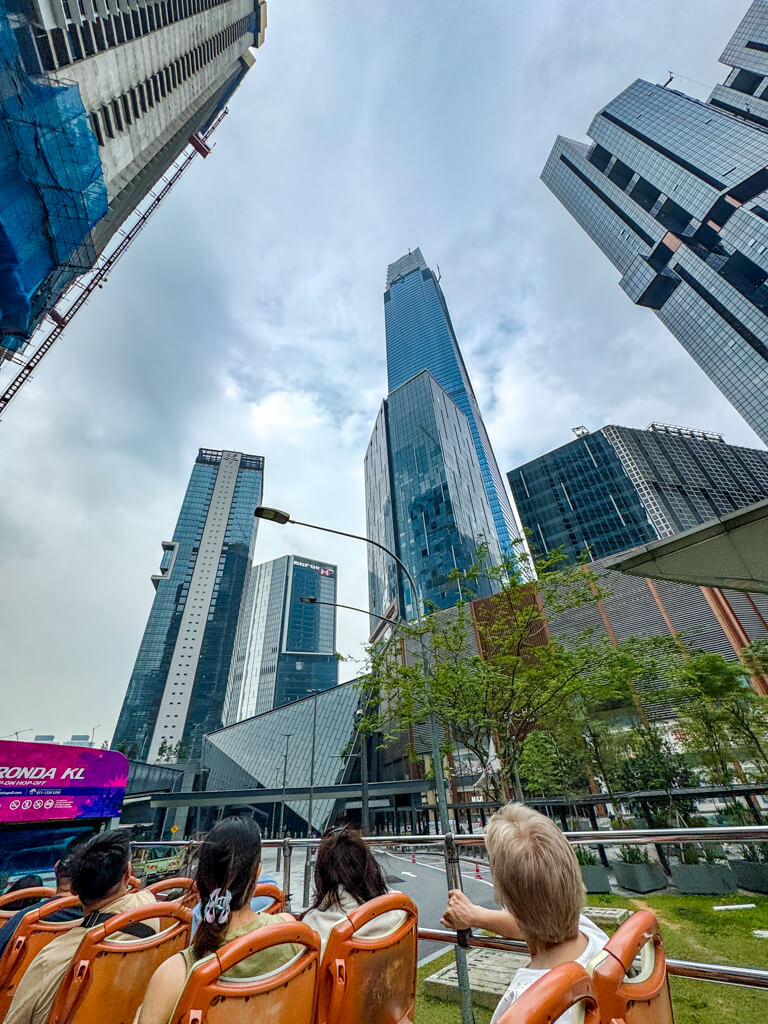 hop on hop off bus kualar lumpur malaysia _ laugh travel eat