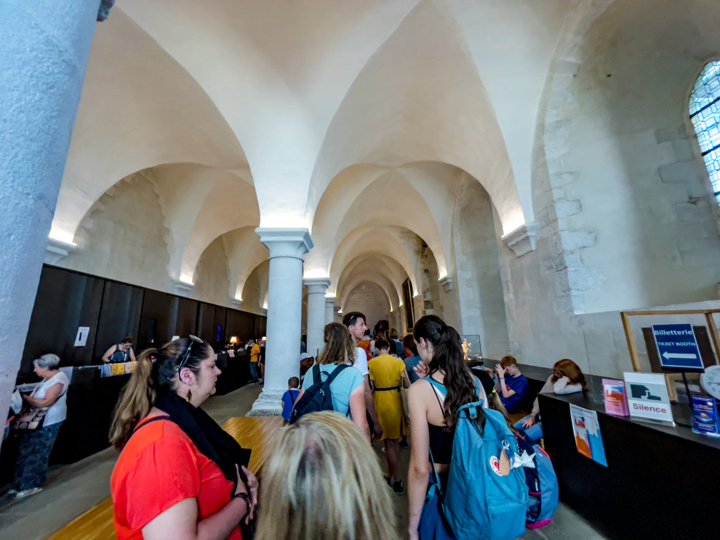 ticket for abbey mont saint michel Normandy France - laugh travel eat