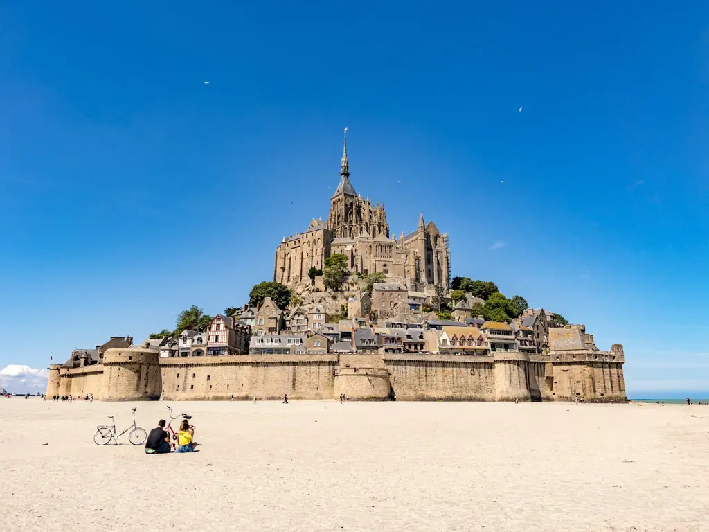 view of mont saint michel Normandy France - laugh travel eat-2
