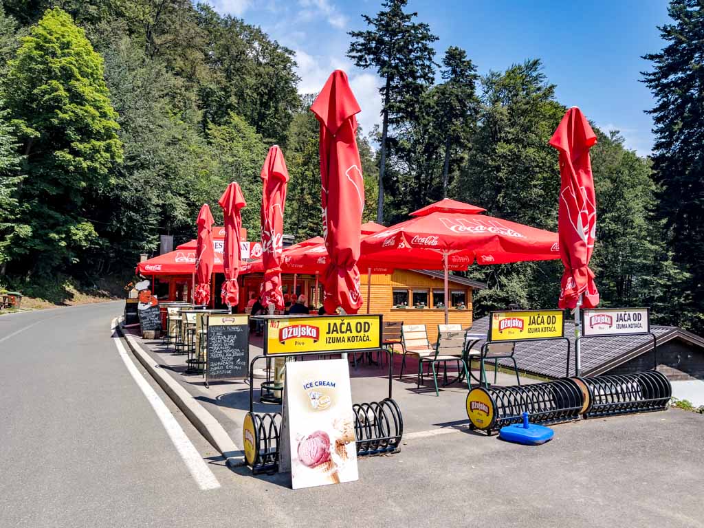 Restaurant Grofica Medvednica mountain zagreb croatia - laugh travel eat