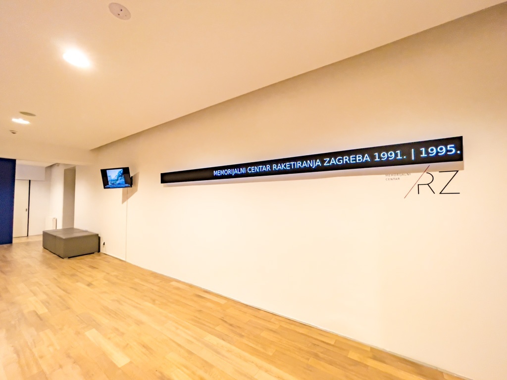 The Memorial Centre of the Rocket Attacks on Zagreb 1991-1995 zagreb croatia - laugh travel eat