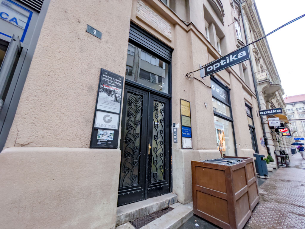 The Memorial Centre of the Rocket Attacks on Zagreb 1991-1995 zagreb croatia - laugh travel eat