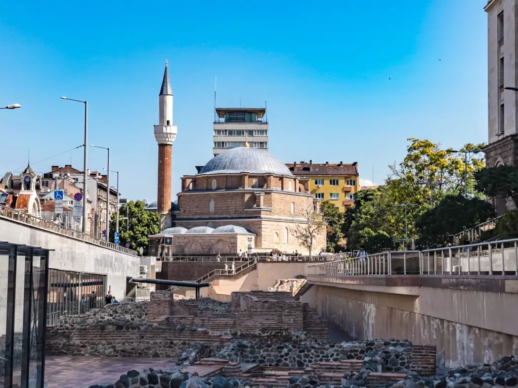 banya bashi mosque sofia bulgaria - laugh travel eat