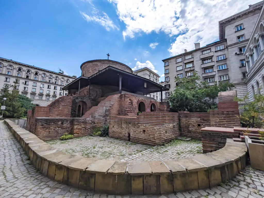 church st george rotunda sofia bulgaria - laugh travel eat