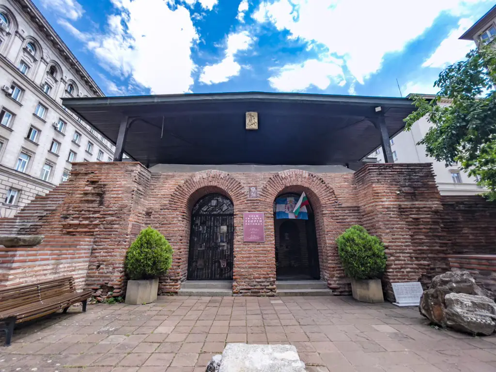 church st george rotunda sofia bulgaria - laugh travel eat