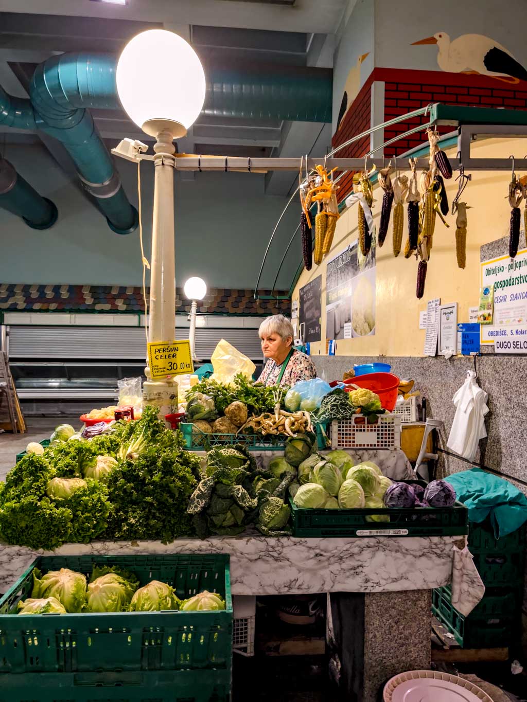 dolac market free spirit food tour zagreb croatia - laugh travel eat