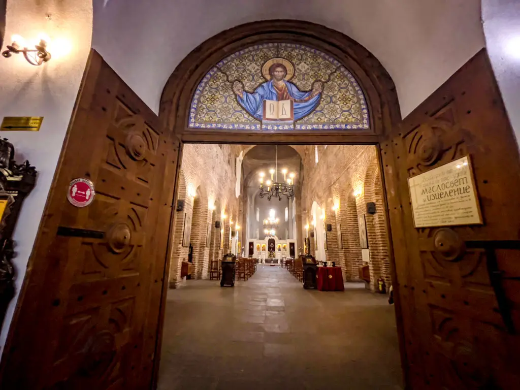 inside st sofia church sofia bulgaria - laugh travel eat