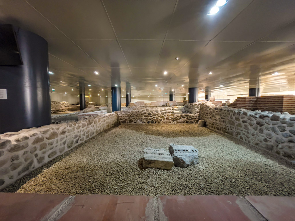 serdica ancient complex sofia bulgaria - laugh travel eat