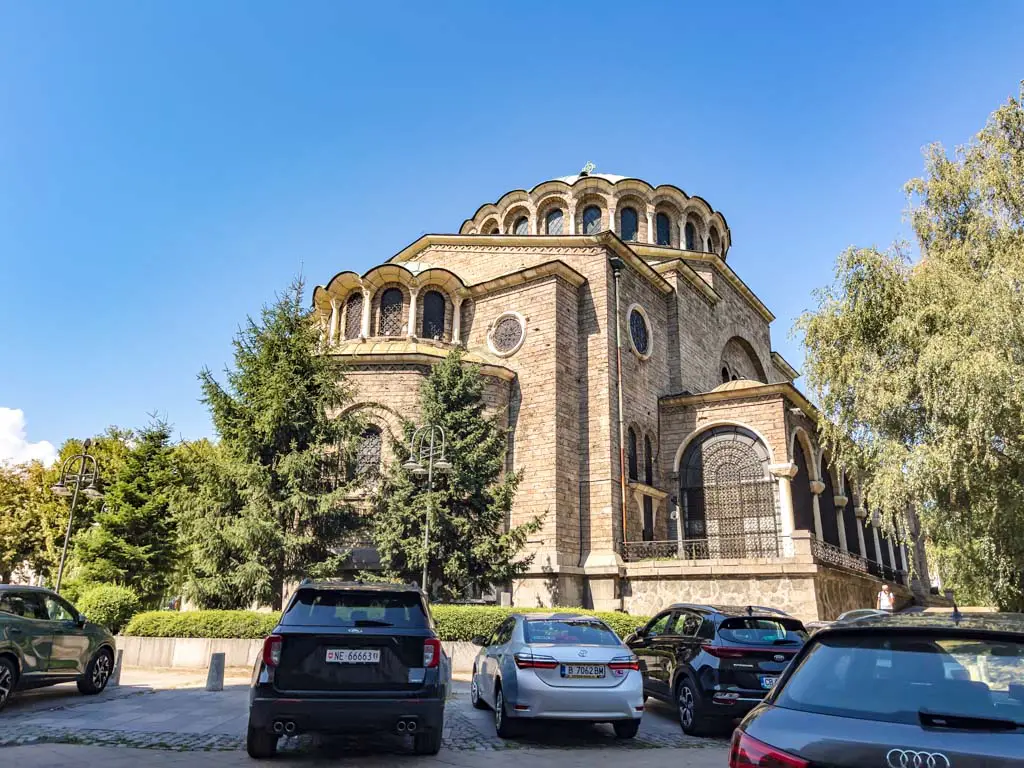 sveta nedelya church sofia bulgaria - laugh travel eat