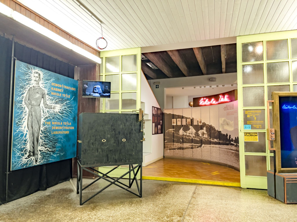 telsa corner Nikola Tesla Technical Museum zagreb croatia - laugh travel eat