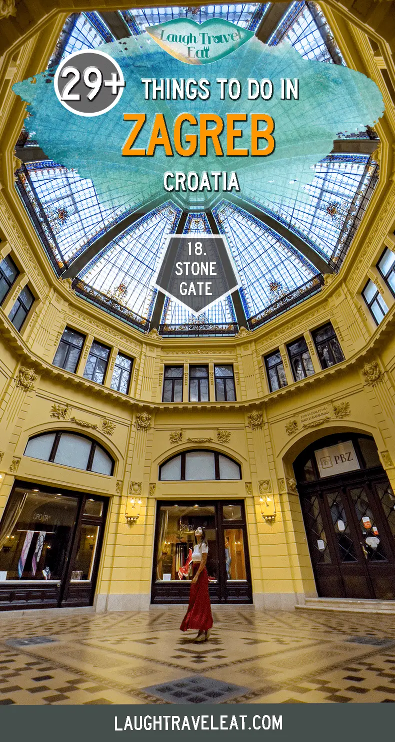 Thinking about what to do in Zagreb? Here are 29 things on what to eat, things to see, and where to stay in Zagreb, Croatia | Laugh Travel Eat
