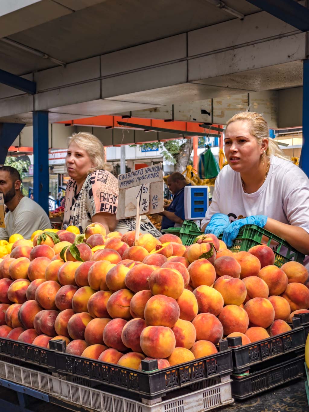 women's market sofia bulgaria - laugh travel eat