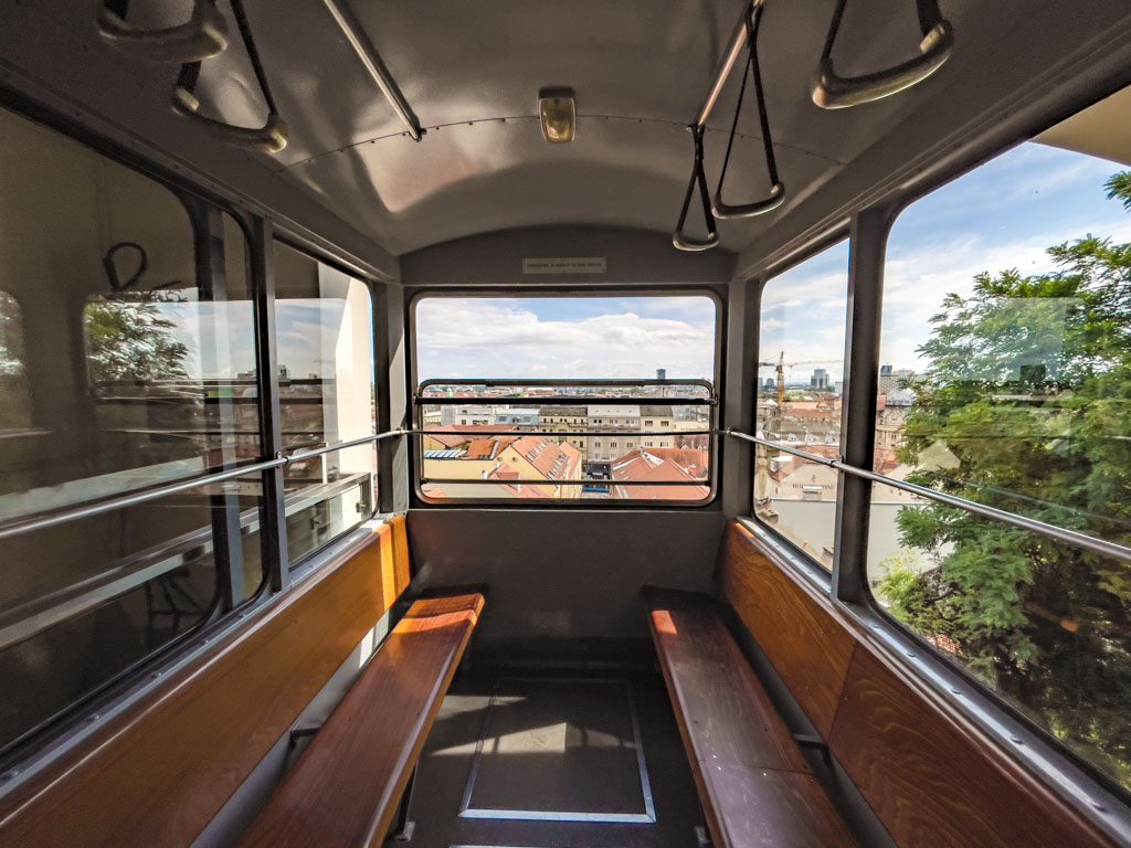 zagreb furnicular lower station zagreb croatia - laugh travel eat