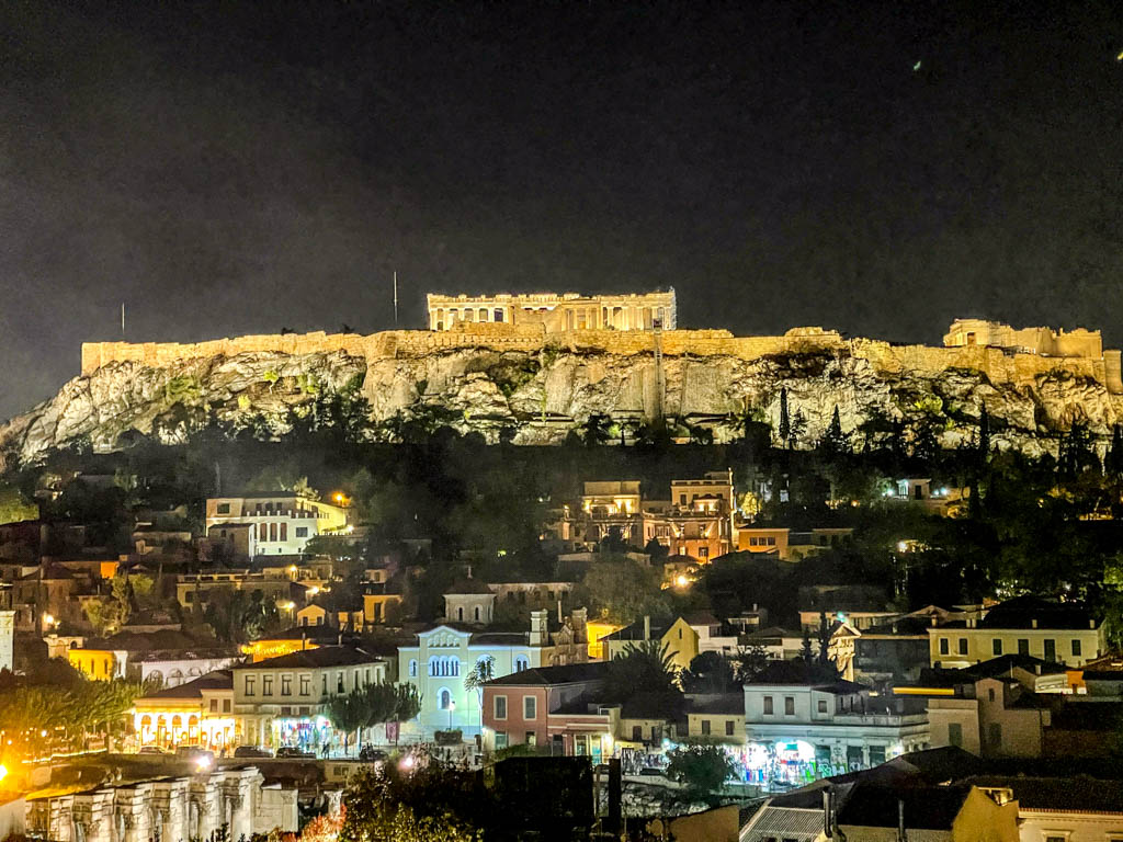 Attic urban rooftop athens greece - laugh travel eat