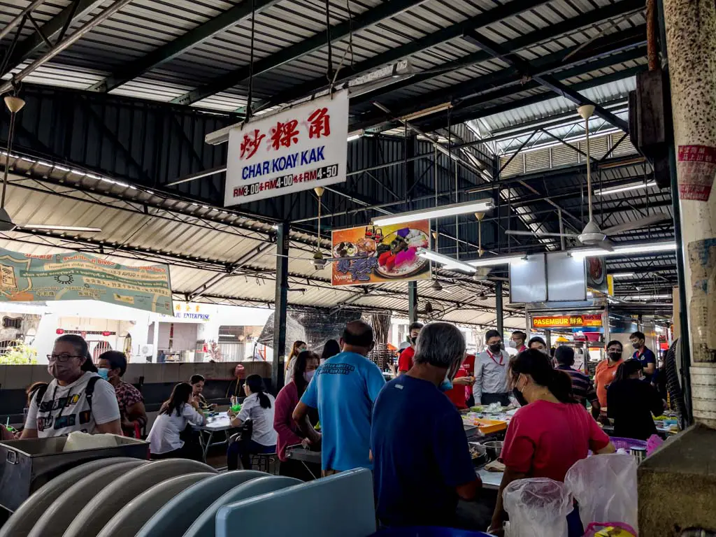 Char Koay Kak Cecil Street Market penang malaysia - laugh travel eat-