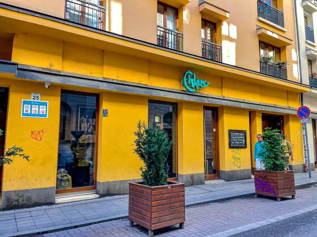 Cirkusz Cafe budapest hungary - laugh travel eat
