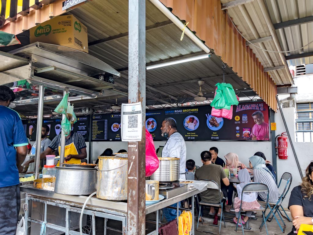 Gemas Road Roti Canai penang malaysia - laugh travel eat