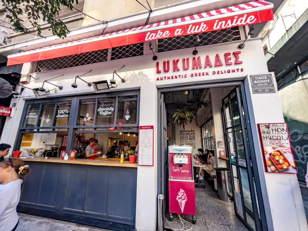 Lukumades restaurant athens greece - laugh travel eat-3