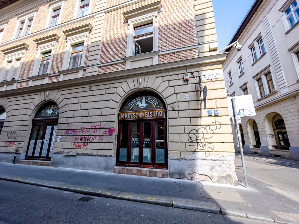 Macesz Bistro budapest hungary - laugh travel eat