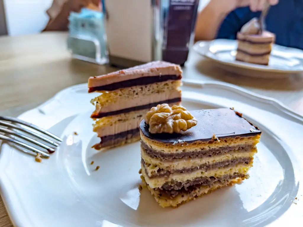 cakes food tour budapest hungary - laugh travel eat