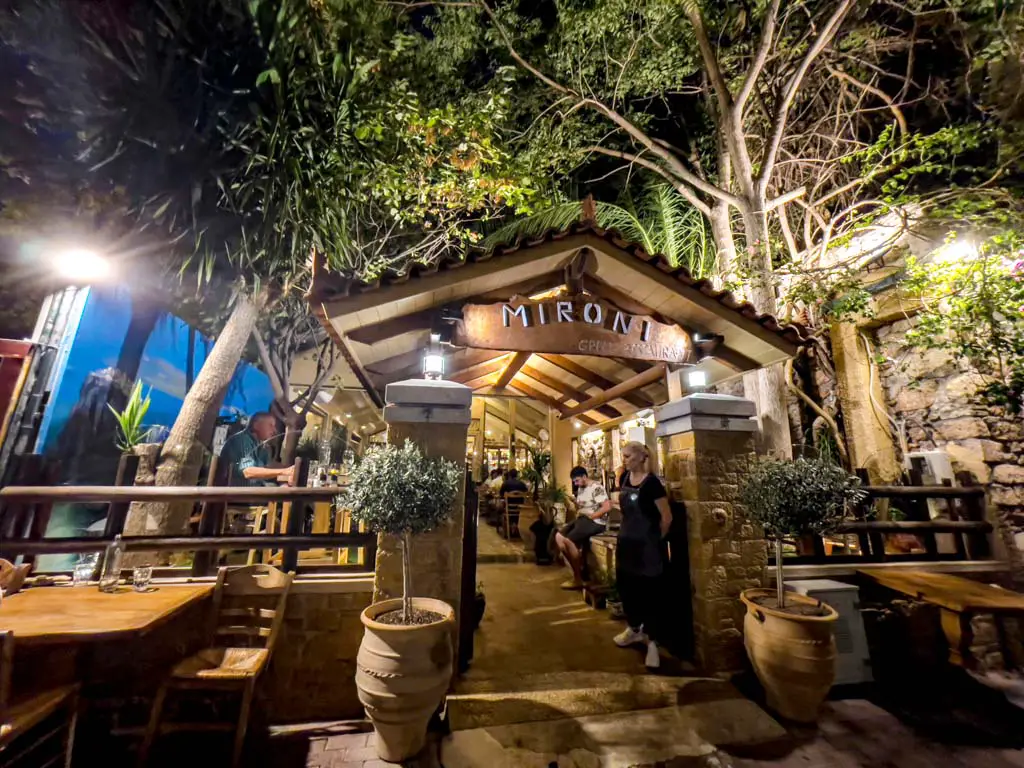 mironi restaurant athens greece - laugh travel eat