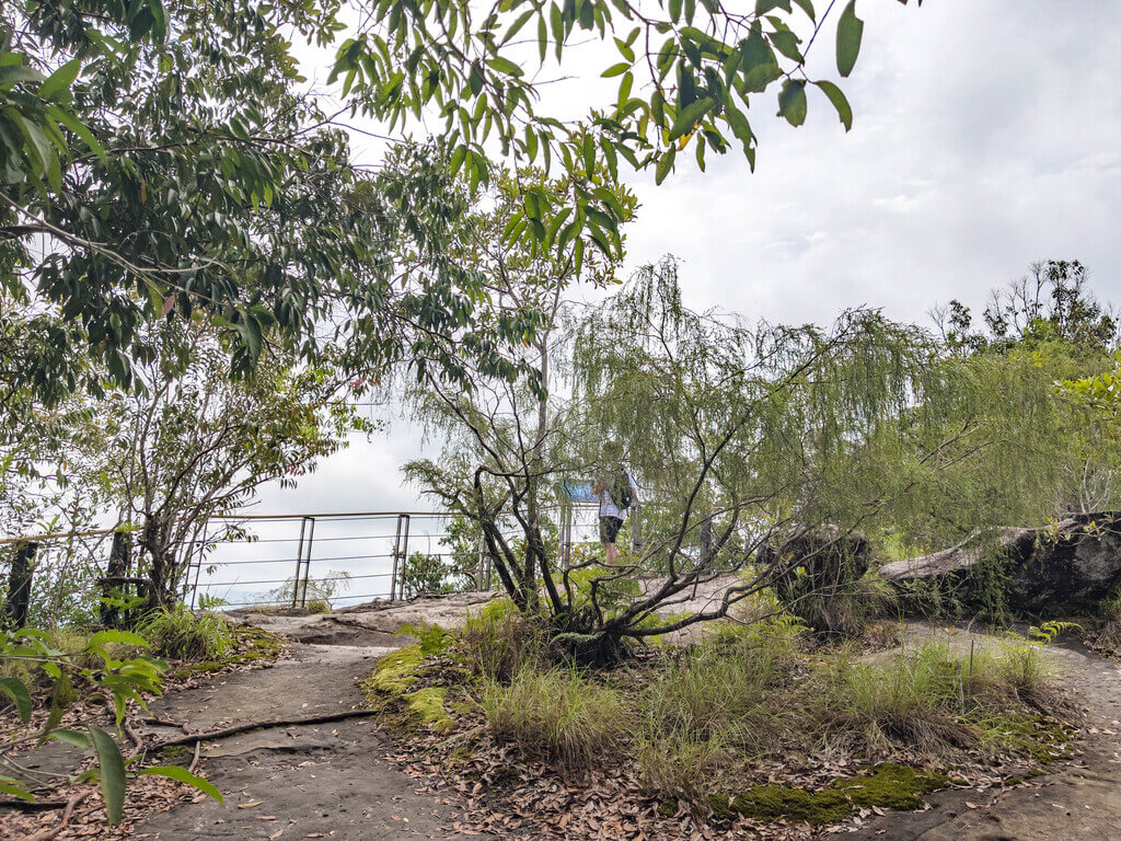 3.5km marker Dragon Crest Mountain Khao Ngon Nak Krabi thailand - laugh travel eat