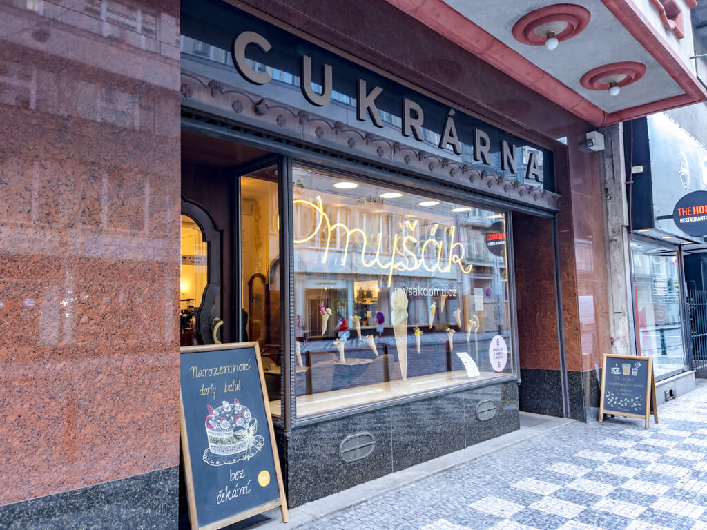 Cafe Mysak Prague Hungary - laugh travel eat