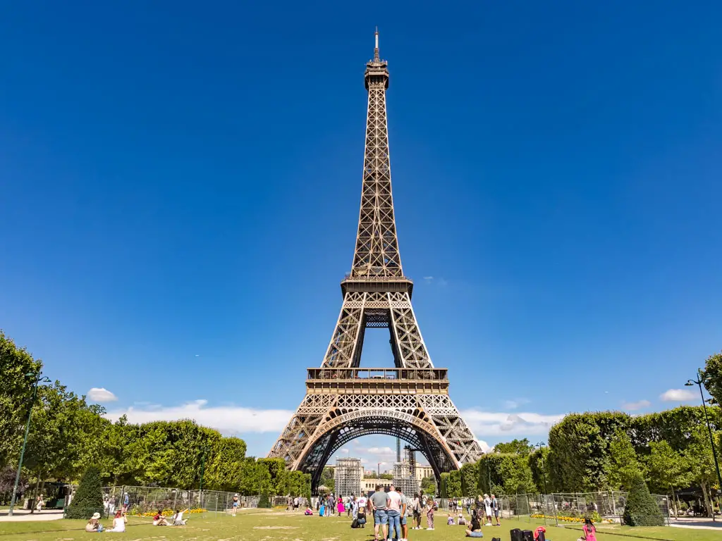 Eiffel Tower paris france - laugh travel eat