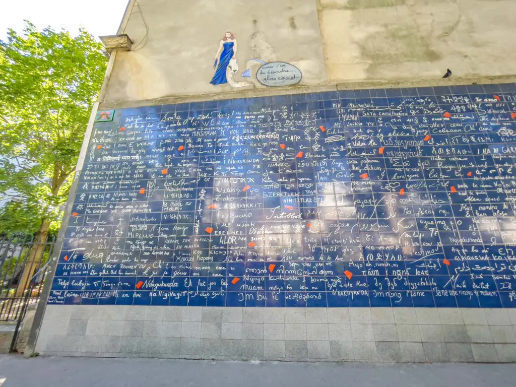 I love you wall montmartre paris france - laugh travel eat