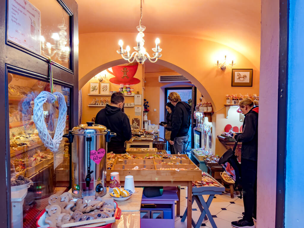 Pernikovy Panacek gingerbread cookies Prague Hungary - laugh travel eat-2