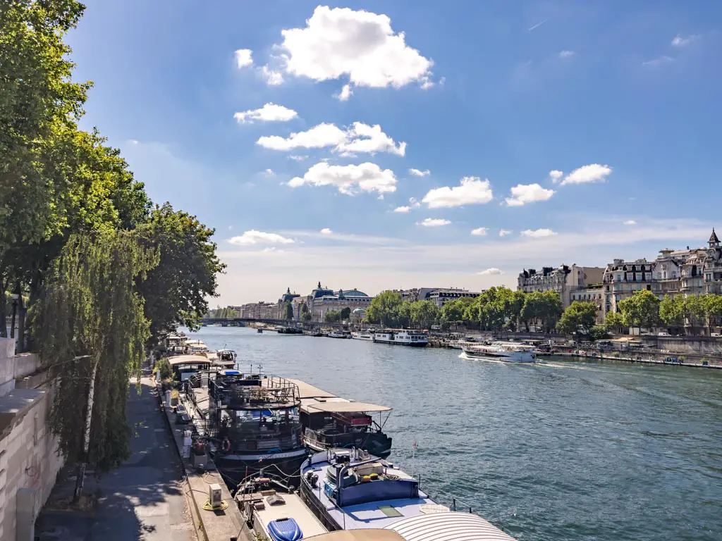 River Sein Paris France - laugh travel eat