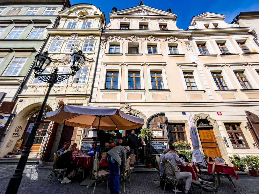 U Tri Jelinku restaurant Prague Hungary - laugh travel eat