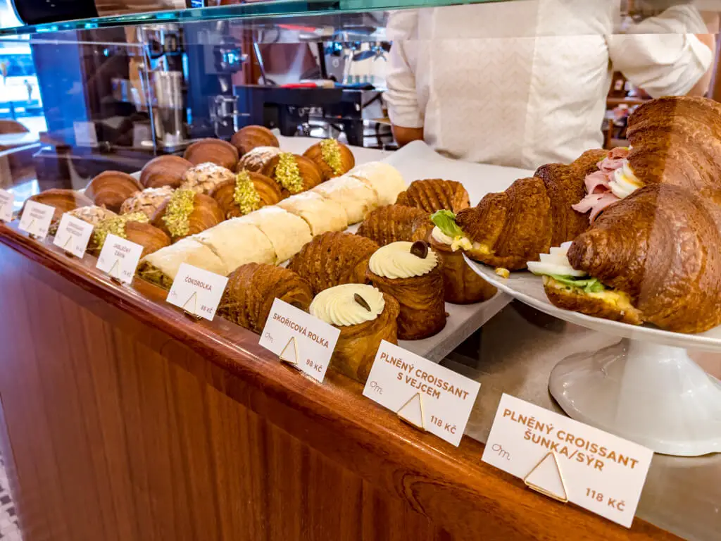 baked goods and pastries Cafe Mysak Prague Hungary - laugh travel eat-2